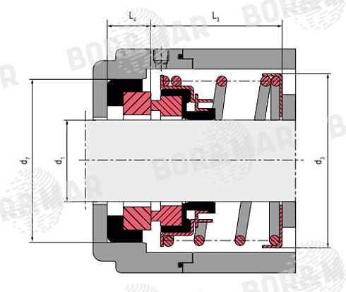Торцевое уплотнение MSBT-PN в Самаре фото