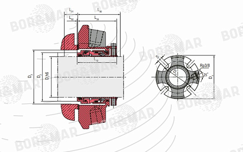Торцевое уплотнение MS4620 в Самаре фото