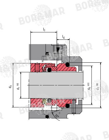 Торцевое уплотнение MSM7N в Самаре фото