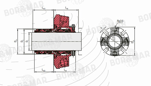 Торцевое уплотнение MS4610 в Самаре фото