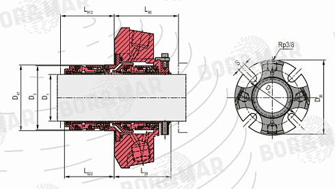 Торцевое уплотнение MS610 в Самаре фото