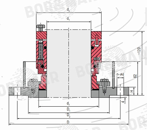 Торцевое уплотнение MS204 в Самаре фото