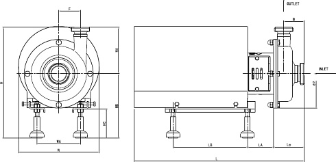 Насос центробежный BS-10